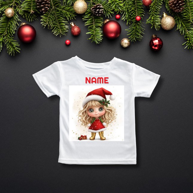 Camiseta NOMBRE PERSONALIZADO DE Chica Navidades De Gentile (Subido por el creador)