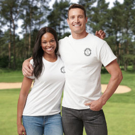 Camiseta Nombre personalizado de club de golf clásico