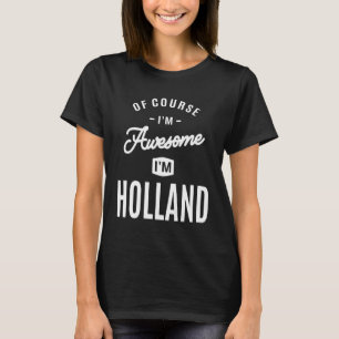 Camiseta Nombre personalizado de Holanda