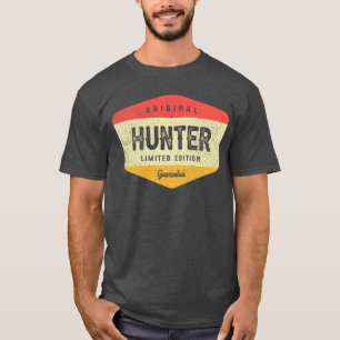 Camiseta Nombre personalizado de Hunter - Cazador