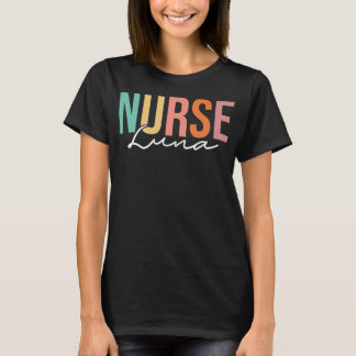 Camiseta Nombre personalizado de la enfermera Médica del es