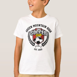 Camiseta Nombre personalizado de la escuela o del club de f