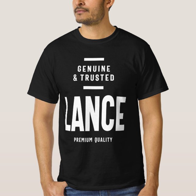 Camiseta Nombre personalizado de la lanza (Anverso)