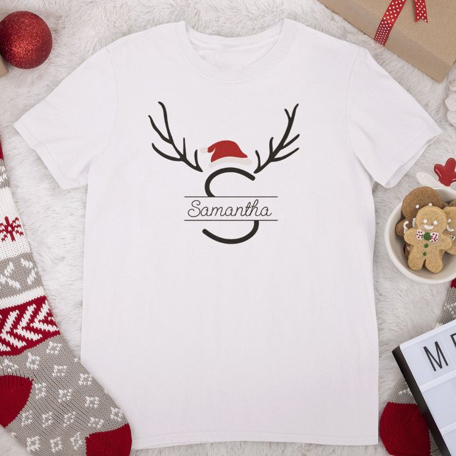 Camiseta Nombre personalizado de los Navidades antimonogram (Subido por el creador)