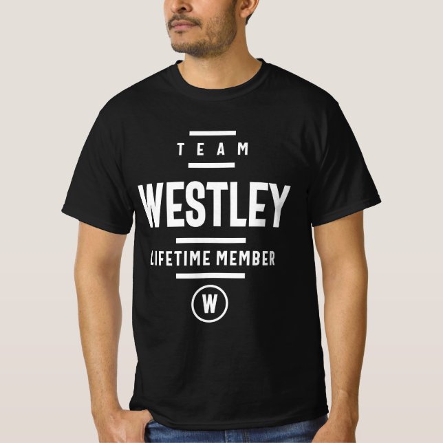 Camiseta Nombre personalizado de Westley (Anverso)