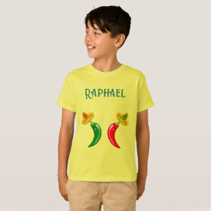 Camiseta Nombre personalizado del Día de los Muertos Mexica