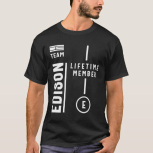 Camiseta Nombre personalizado del miembro de tiempo de vida