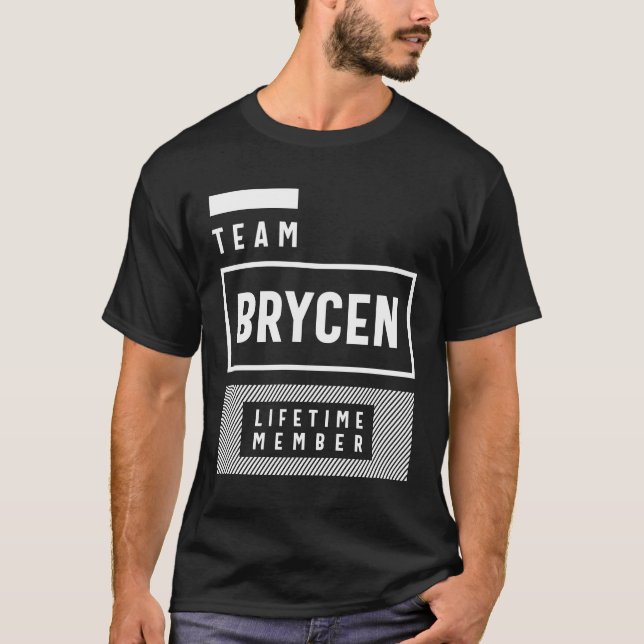 Camiseta Nombre personalizado del miembro del equipo de Bry (Anverso)