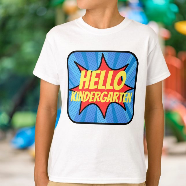 Camiseta Nombre personalizado del primer día de clase de Su (Subido por el creador)