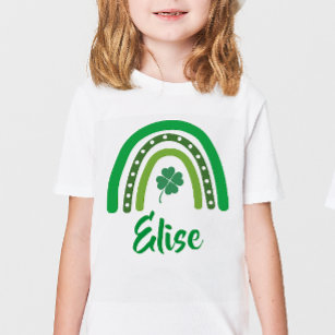 Camiseta de San Patricio para niños, color verde