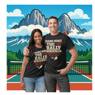 Camiseta Nombre Personalizado El Destruidor de Rally