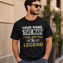 Nombre Personalizado El Hombre El Mito La Leyenda