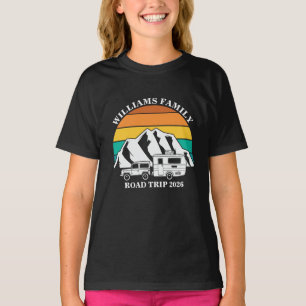 Camiseta nombre personalizado familia vacaciones montaña Vi