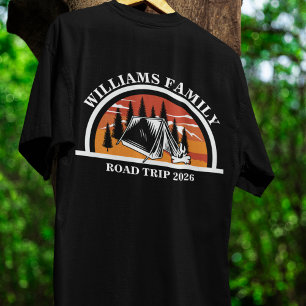 Camiseta nombre personalizado familia vacaciones montaña Vi