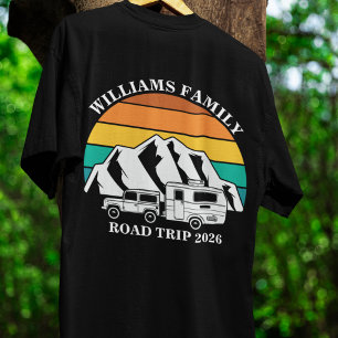 Camiseta nombre personalizado familia vacaciones montaña Vi