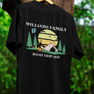 Camiseta nombre personalizado familia vacaciones montaña Vi
