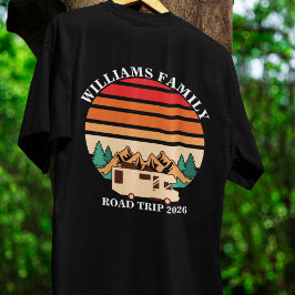 Camiseta nombre personalizado familia vacaciones montaña Vi