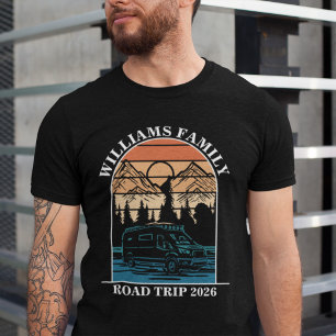 Camiseta nombre personalizado familia vacaciones montaña Vi