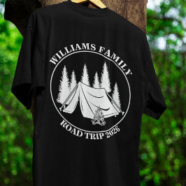 Camiseta nombre personalizado familia vacaciones montaña Vi