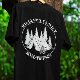 Camiseta nombre personalizado familia vacaciones montaña Vi