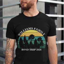 Camiseta nombre personalizado familia vacaciones montaña Vi
