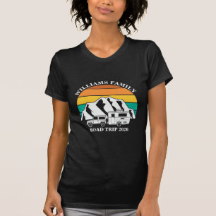Camiseta nombre personalizado familia vacaciones montaña Vi
