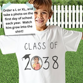 Camiseta Nombre personalizado, foto, clase de huella digita