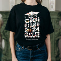 Nombre Personalizado Foto Orgulloso Gigi 2024 Grad