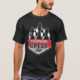 Camiseta NOMBRE personalizado Jaque mate de ajedrez  