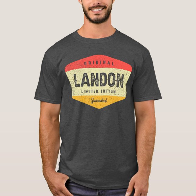Camiseta Nombre personalizado Landon - Landon (Anverso)