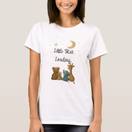 Camiseta Nombre personalizado "Little Star Loading" que va