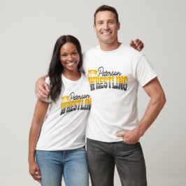 Camiseta NOMBRE personalizado Lucha contra el equipo de la