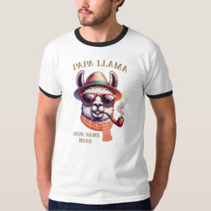 Camiseta Nombre personalizado Papa llama el día del padre