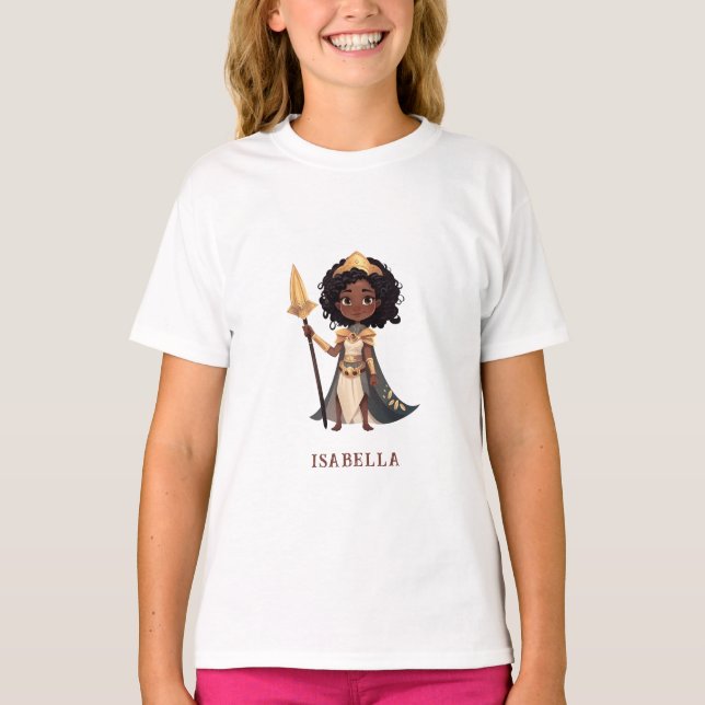 Camiseta Nombre personalizado: Pequeño guerrero caballero a (Anverso)