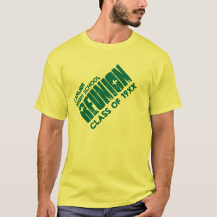Camiseta Nombre personalizado Reunión de clase secundaria