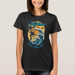 Camiseta Nombre personalizado / Texto Surfing de California