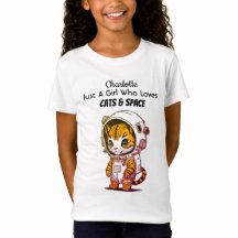 Nombre Personalizado Único para Niño Amante de Gat