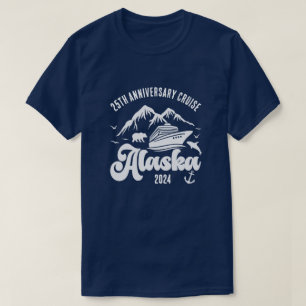Camiseta Nombre personalizado y crucero Alaska anual