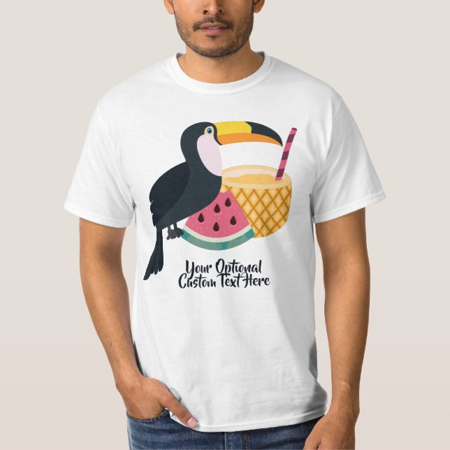 Camiseta Nombre personalizado y texto Ilustracion táctil (Anverso)