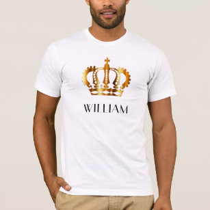 Camiseta Nombre real de la Corona de Oro