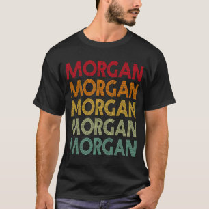 Camiseta Nombre retro de Morgan Humor Nickname