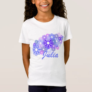 Camiseta Nombre retro del personalizado del manojo de la