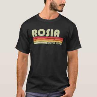 Camiseta Nombre ROSIA Personalizado Retro Vintage 80S 90S N