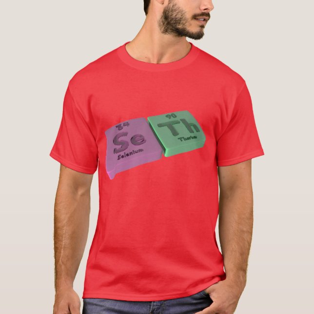 Camiseta Nombre-Seth-SE-Th-Selenio-Torio (Anverso)