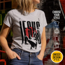 Nombre sobre todo nombre Jesús grunge moda urbana