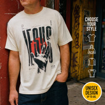 Nombre sobre todo nombre Jesús grunge moda urbana