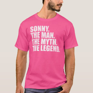 Camiseta Nombre Sonny Sonnyhe Manhe Mito leyenda regalo