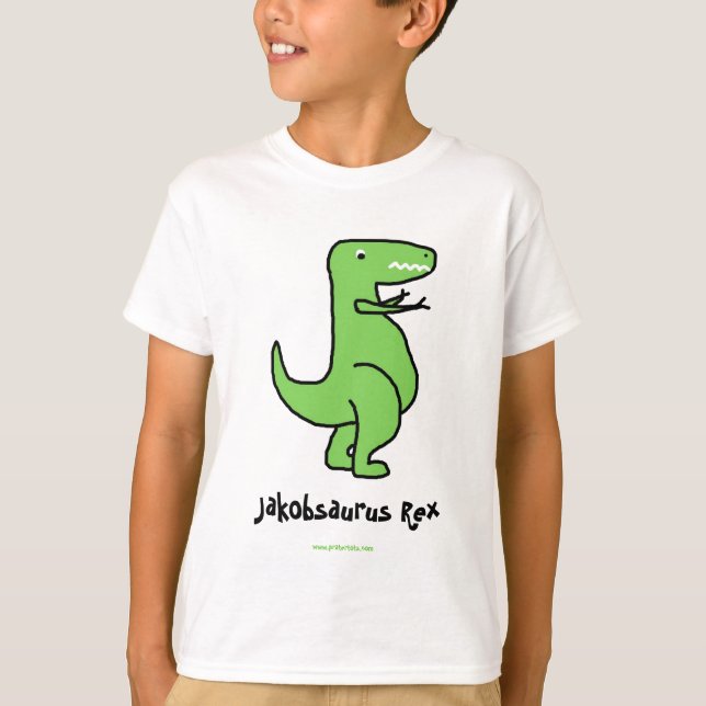 Camiseta Nombre su propio T-Rex (Anverso)