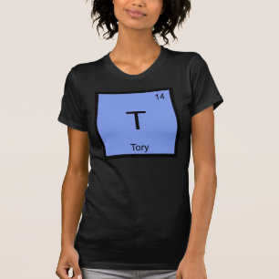 Camiseta Nombre Tory Elemento Químico Tabla Periódica