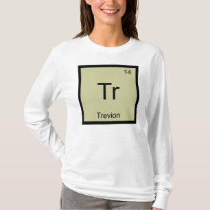 Camiseta Nombre Trevion Química Elemento Tabla Periódica